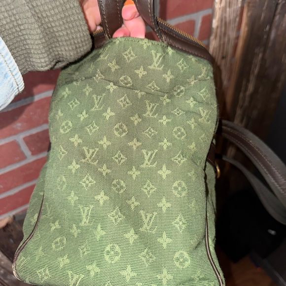 LV Green Denim Mini Lin - Picture 16 of 16
